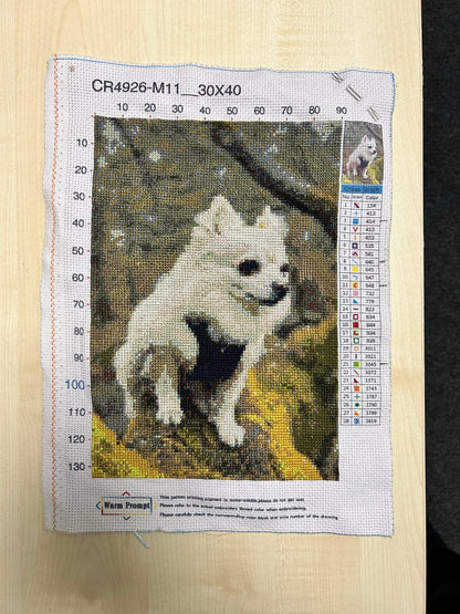 Custom Cross Stitch Tapestry Kit | Just Upload Your Photo! - Cross Stitched