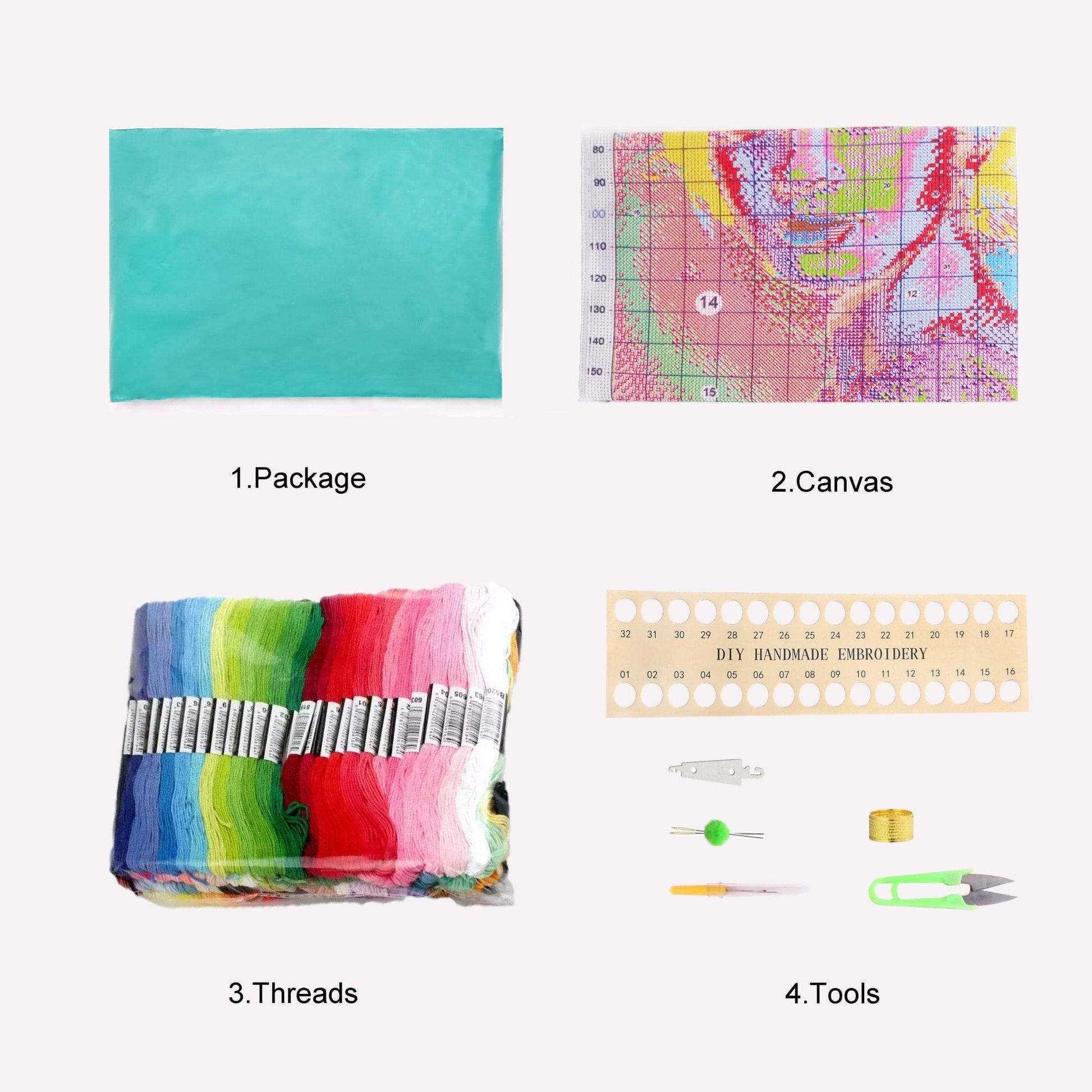 Custom Cross Stitch Tapestry Kit | Just Upload Your Photo! - Cross Stitched