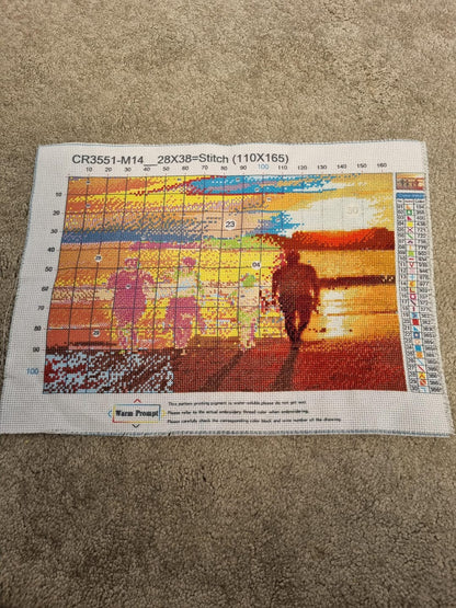 Custom Cross Stitch Tapestry Kit | Just Upload Your Photo! - Cross Stitched